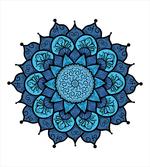 Vintage Folk Flower