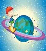 Skating Planet Ring