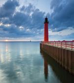 Dramatic Sky Lighthouse