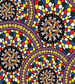 Colored Mosaic Mandala