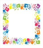 Colorful Handprints