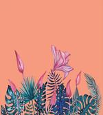 Exotic Monstera Floral Art