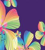 Abstract Big Exotic Flower