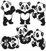 Playful Panda Bear Zoo