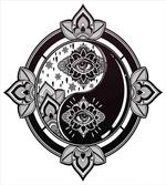 Floral Third Eye Sign