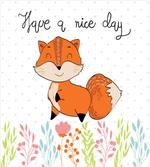 Have a Nice Day Wording Animal