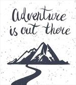 Mountain and Road
