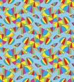 Rainbow Umbrella Art