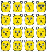 Cat Dog Smiley Expression