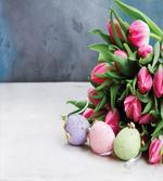 Tulips Easter Eggs