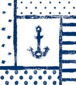 Grunge Boat Navy Theme