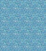 Blue Tones Oriental Floral