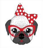 Pin up Retro Female Pet
