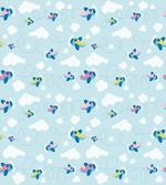Cartoon Sky Planes Clouds artwork