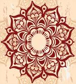 Round Cultural Ornament