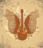 Guitar with Wings