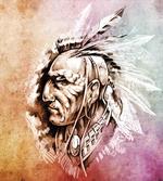 American Native Sketch