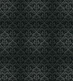 Black Damask Floral