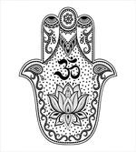 Oriental Curlicues Lotus