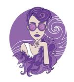 Glam Lady Grunge Hair