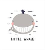 Big Mouth Little Whale Design