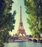 Eiffel Tower Seine River