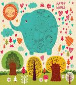 Doodle Nature Woodland