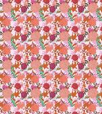 Vector Floral Buds Leaves