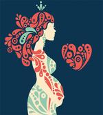 Pregnant Woman and Heart