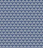 Fish Scale Floral Motif