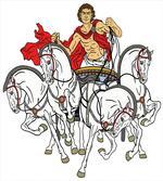Hellenic Man Chariot
