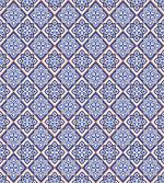Vintage Floral Rhombuses