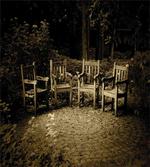 Small Wooden Rustic Chairs