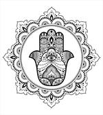 Mehndi Mandala Oriental