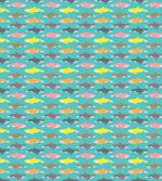 Colorful Orca Silhouettes