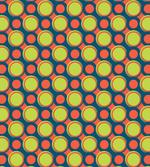 Orange and Green Circles artwork