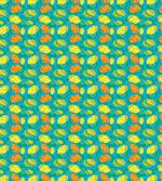 Funky Color Citrus Cartoon
