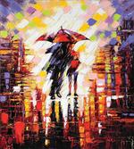 Romantic Painting Couple