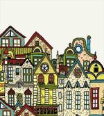 Old Town View Art