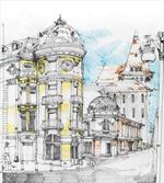 European City Sketch
