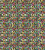 Grid Geometric Squares artwork