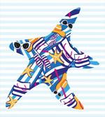 Cartoon Sea Star