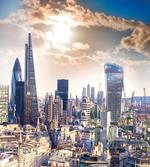 Modern London Dramatic Sky