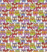 Ornate Owl Polka Dots