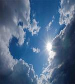 Vibrant Sun Clear Sky
