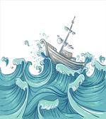 Ship and Ocean Waves