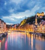 Saone River Lyon City