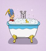 Superhero Bubble Bath artwork