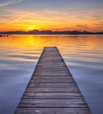 Sunset at Paterwoldsemeer