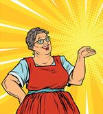 Grandma and Sunburst Effect